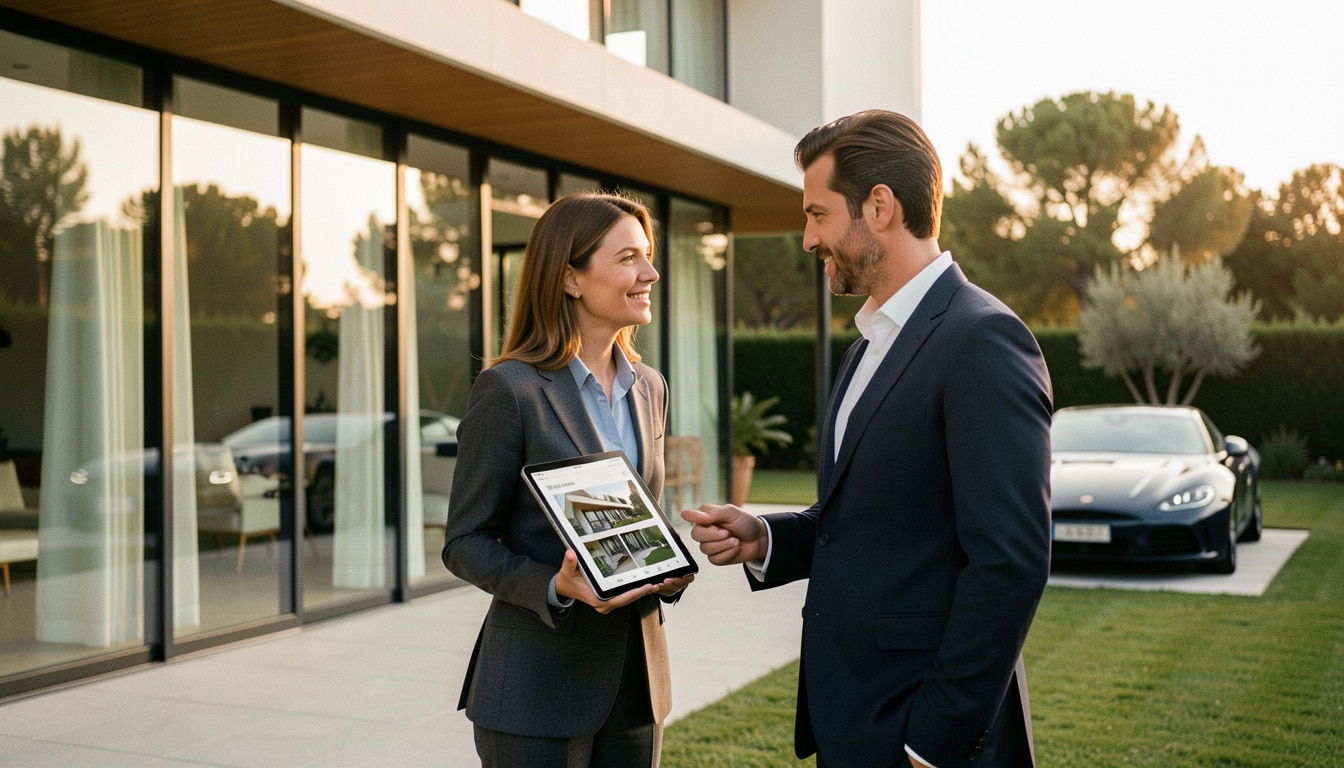 Accompagnement pour vendre un bien immobilier de luxe