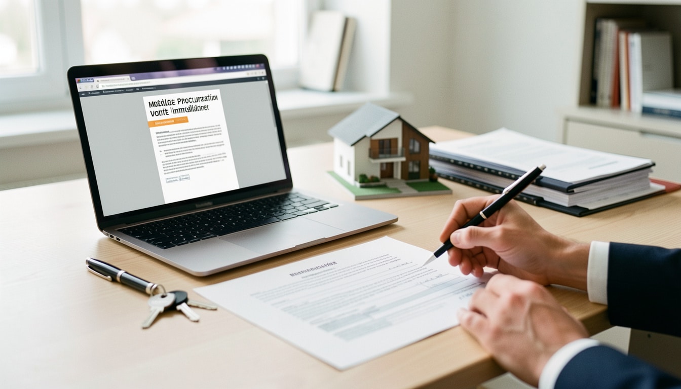 Procuration pour vente immobilière en PDF à télécharger