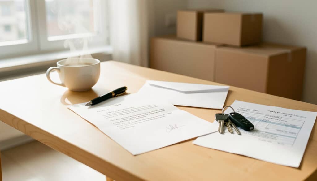 Lettre de préavis pour quitter un logement : modèle